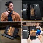 CaseMe 033 Calf Leather Lining Microfibre RFID Blocking Phone Case, For iPhone 16e, For iPhone 16 Pro Max, For iPhone 16 Pro, For iPhone 16 Plus – Bild 12