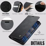 CaseMe 033 Calf Leather Lining Microfibre RFID Blocking Phone Case, For iPhone 16, For iPhone 15 Pro Max, For iPhone 15 Pro, For iPhone 15 Plus – Bild 3
