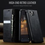 CaseMe 033 Calf Leather Lining Microfibre RFID Blocking Phone Case, For iPhone 16, For iPhone 15 Pro Max, For iPhone 15 Pro, For iPhone 15 Plus – Bild 4