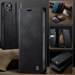 CaseMe 033 Calf Leather Lining Microfibre RFID Blocking Phone Case, For iPhone 16, For iPhone 15 Pro Max, For iPhone 15 Pro, For iPhone 15 Plus – Bild 7