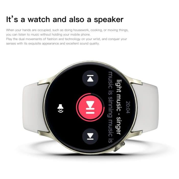Sense 6 1.43 AMOLED Screen IP68 Waterproof Bluetooth Call Smartwatch Supports Health Monitoring – Bild 11