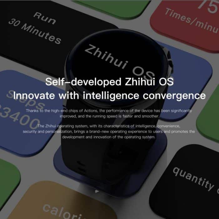 Sense 6 1.43 AMOLED Screen IP68 Waterproof Bluetooth Call Smartwatch Supports Health Monitoring – Bild 13