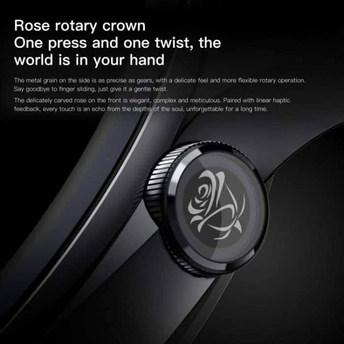 Sense 6 1.43 AMOLED Screen IP68 Waterproof Bluetooth Call Smartwatch Supports Health Monitoring – Bild 4