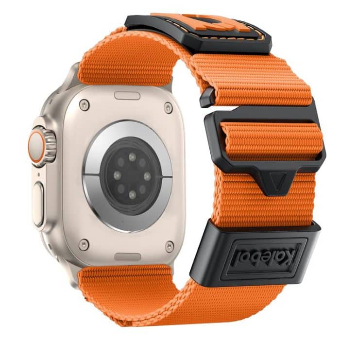 SYA002924101A.jpg Kalebol Braided Nylon Sport Watch Band, For Apple Watch 46mm / 49mm / 45mm / 44mm, For Apple Watch 42mm / 41mm / 40mm / 38mm – Bild 1