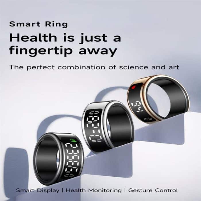 SY01 SIZE 8 Smart Ring, Support Heart Rate / Blood Oxygen / Sleep Monitoring / Multiple Sport Modes – Bild 2