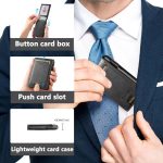 The Suteni oil wax pattern button automatically pops out the veneered printed card box – Bild 6