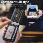 The Suteni carbon fiber pattern button automatically pops out the elastic band card box – Bild 7