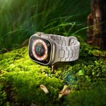 Steel Dragon Scale Magnetic Silicone Watch Band, For Apple Watch 46mm / 49mm / 45mm / 44mm – Bild 9