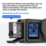 Soft Silicone Shockproof Protective Case Cover with Lens Cap, For DJI Action 5 Pro / 4 / 3 – Bild 4