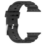 Diamond Texture Two-Color Silicone Watch Band, For Apple Watch 46mm / 49mm / 45mm / 44mm – Bild 7