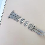 Curved Side Detachable Stainless Steel Watch Band, For Apple Watch 46mm / 49mm / 45mm / 44mm, For Apple Watch 42mm / 41mm / 40mm / 38mm – Bild 6