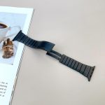 Curved Side Detachable Stainless Steel Watch Band, For Apple Watch 46mm / 49mm / 45mm / 44mm, For Apple Watch 42mm / 41mm / 40mm / 38mm – Bild 7