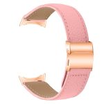 Lychee Texture Rose Gold Turtle Back Buckle Leather Watch Band, For Google Pixel Watch / Watch 2 / 3 41mm – Bild 5