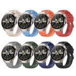 Metal Pin Buckle Silicone Watch Band, For Huawei Watch 5 42mm, For Huawei Watch 5 46mm – Bild 3