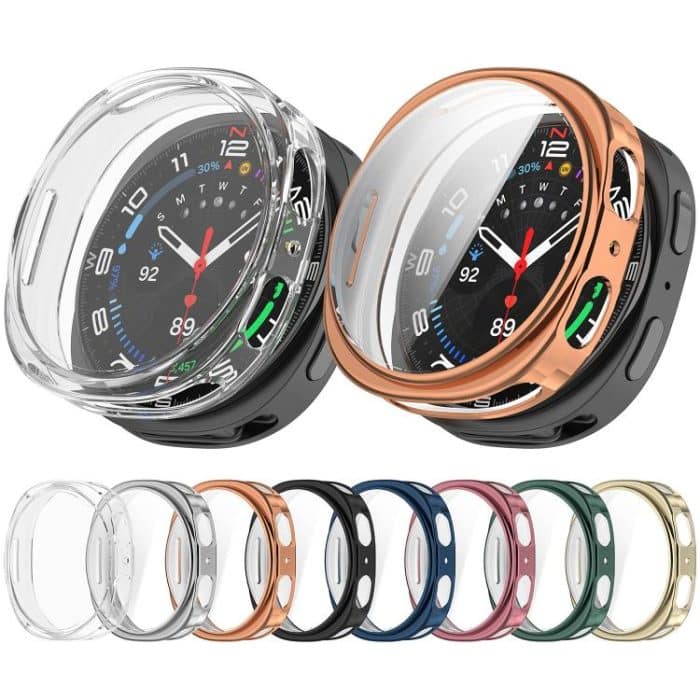 Galvanisierte TPU-Uhrenschutzhülle mit umfassender Abdeckung, For Samsung Galaxy Watch 8 44mm, For Samsung Galaxy Watch 8 40mm – Bild 2