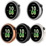 Single Row Diamond Half Coverage Hollow TPU Watch Case, For Honor Watch Fit – Bild 5