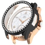 Single Row Diamond Half Coverage Hollow TPU Watch Case, For Honor ROSSINI 2e