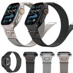 Milanese Steel Magnetic Watch Band, For Apple Watch 46mm / 49mm / 45mm / 44mm – Bild 3