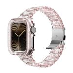 Chameleon PC Case Epoxy Resin Watch Band, For Apple Watch Series 10 46mm, For Apple Watch Series 10 42mm, For Apple Watch 44mm / 45mm, For Apple Watch 40mm / 41mm, For Apple Watch 49mm