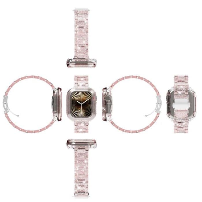 Chameleon PC Case Epoxy Resin Watch Band, For Apple Watch Series 10 46mm, For Apple Watch Series 10 42mm, For Apple Watch 44mm / 45mm, For Apple Watch 40mm / 41mm, For Apple Watch 49mm – Bild 4