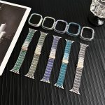 Chameleon PC Case Epoxy Resin Watch Band, For Apple Watch Series 10 46mm, For Apple Watch Series 10 42mm, For Apple Watch 44mm / 45mm, For Apple Watch 40mm / 41mm, For Apple Watch 49mm – Bild 5