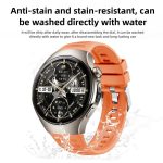 Corrugated Silicone Watch Band, For Huawei Watch 5 46mm – Bild 3