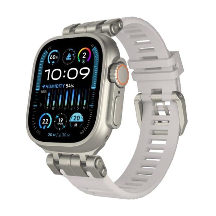 H016 Functional Series Twill Texture TPU Watch Band, For Apple Watch 46mm / 49mm / 45mm / 44mm – Bild 1