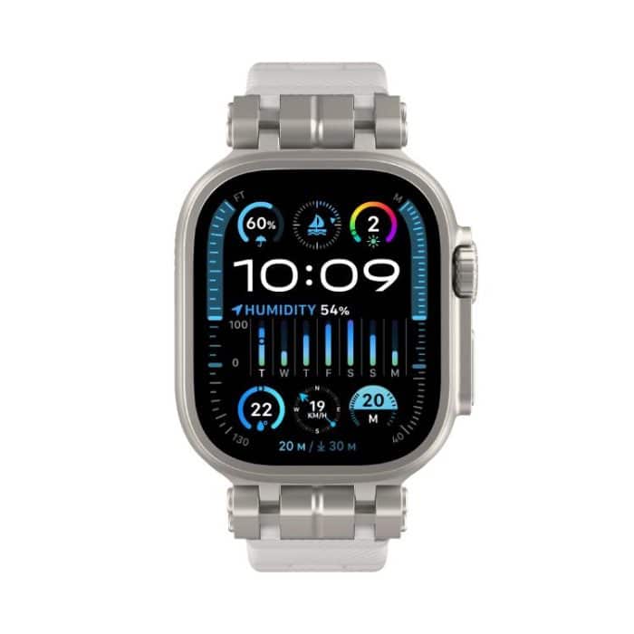 H016 Functional Series Twill Texture TPU Watch Band, For Apple Watch 46mm / 49mm / 45mm / 44mm – Bild 4