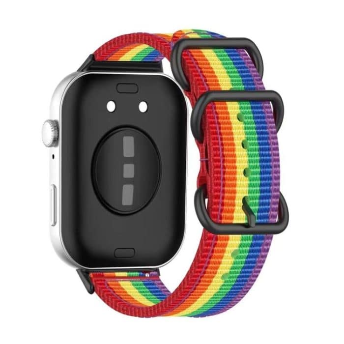 Canvas Ring Buckle Nylon Watch Band, For Huawei Watch Fit 4 Pro / Fit 4 / Fit 3 – Bild 4