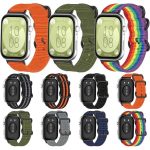 Canvas Ring Buckle Nylon Watch Band, For Huawei Watch Fit 4 Pro / Fit 4 / Fit 3 – Bild 2