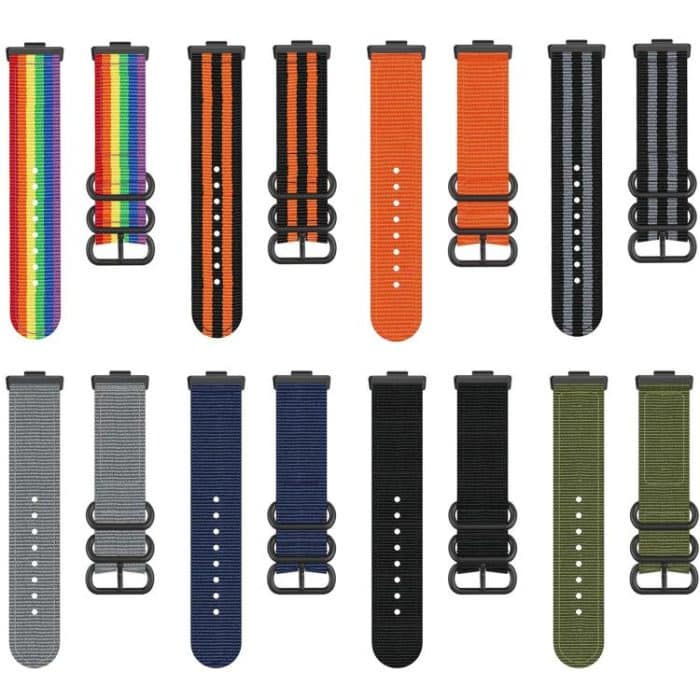 Canvas Ring Buckle Nylon Watch Band, For Huawei Watch Fit 4 Pro / Fit 4 / Fit 3 – Bild 3