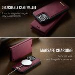 CaseMe C49 MagSafe RFID Blocking Detachable Wallet Leather Phone Case, For iPhone 16, For iPhone 15 Pro Max, For iPhone 15 Pro, For iPhone 15 – Bild 7