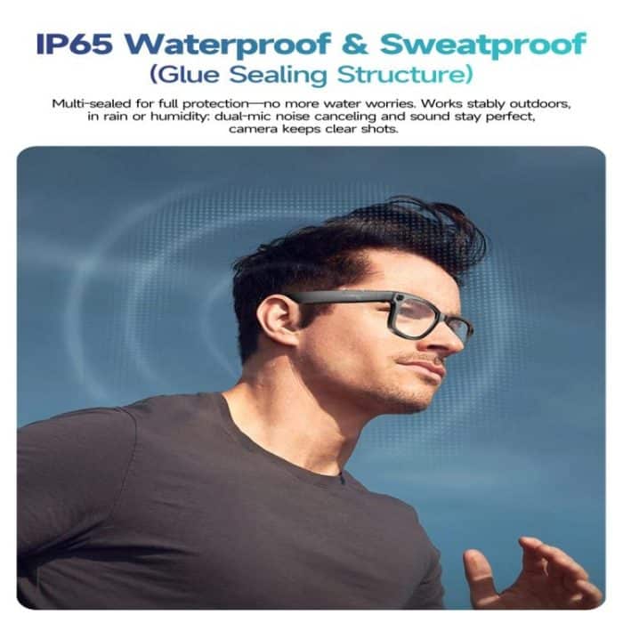 W610 Smart Glasses, Support AI Photo Recognition / AI Smart Translation / Bluetooth Call – Bild 7