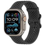 Breathable Holes Silicone Watch Band, For Apple Watch 46mm / 49mm / 45mm / 44mm