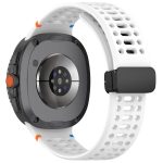 Magnetic Black Buckle Breathable Stitched Silicone Watch Band, For Samsung Galaxy Watch8 / Watch8 Classic – Bild 6