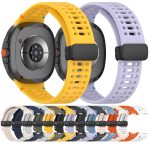 Magnetic Black Buckle Breathable Stitched Silicone Watch Band, For Samsung Galaxy Watch8 / Watch8 Classic – Bild 3