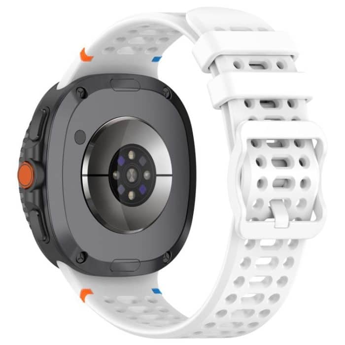 Eight-shaped Buckle Breathable Stitched Silicone Watch Band, For Samsung Galaxy Watch8 / Watch8 Classic – Bild 6