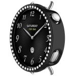 Single Row Diamond Half Coverage Hollow TPU Watch Cover, For Xiaomi Watch S4 41mm – Bild 6