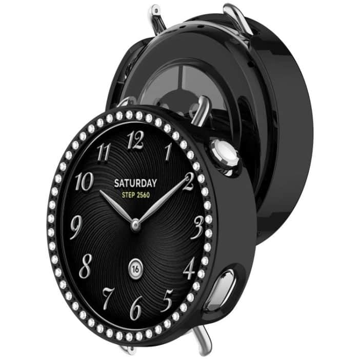 Single Row Diamond Half Coverage Hollow TPU Watch Cover, For Xiaomi Watch S4 41mm – Bild 7