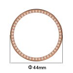 Single Row Diamond Half Coverage Hollow TPU Watch Cover, For Xiaomi Watch S4 41mm – Bild 3