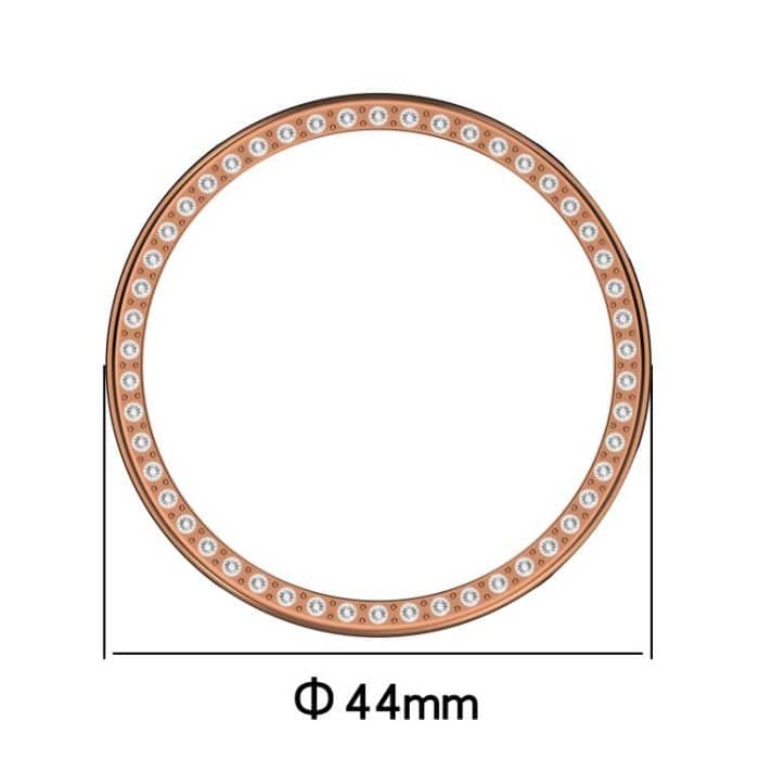 Single Row Diamond Half Coverage Hollow TPU Watch Cover, For Xiaomi Watch S4 41mm – Bild 3