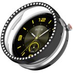 Single Row Diamond Half Coverage Hollow TPU Watch Cover, For Honor Watch Fit Elegant