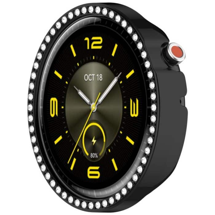 Single Row Diamond Half Coverage Hollow TPU Watch Cover, For Honor Watch Fit Elegant – Bild 6