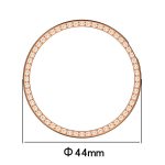 Single Row Diamond Half Coverage Hollow TPU Watch Cover, For Honor Watch Fit Elegant – Bild 3