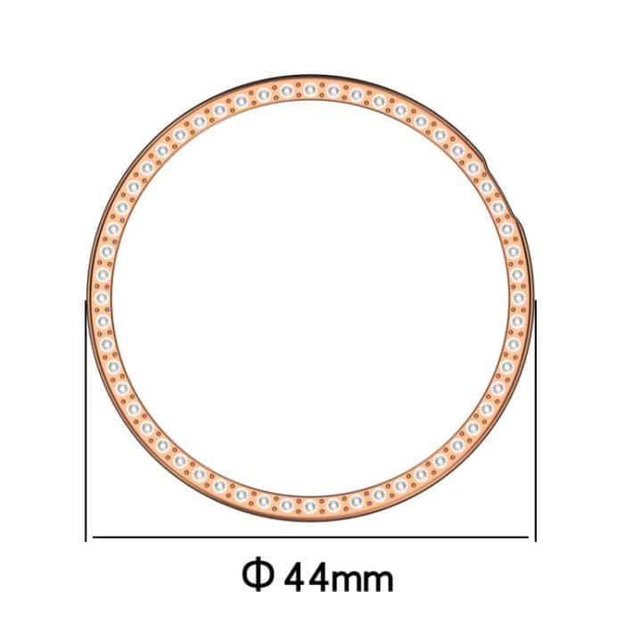 Single Row Diamond Half Coverage Hollow TPU Watch Cover, For Honor Watch Fit Elegant – Bild 3