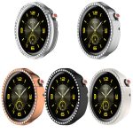 Single Row Diamond Half Coverage Hollow TPU Watch Cover, For Honor Watch Fit Elegant – Bild 4