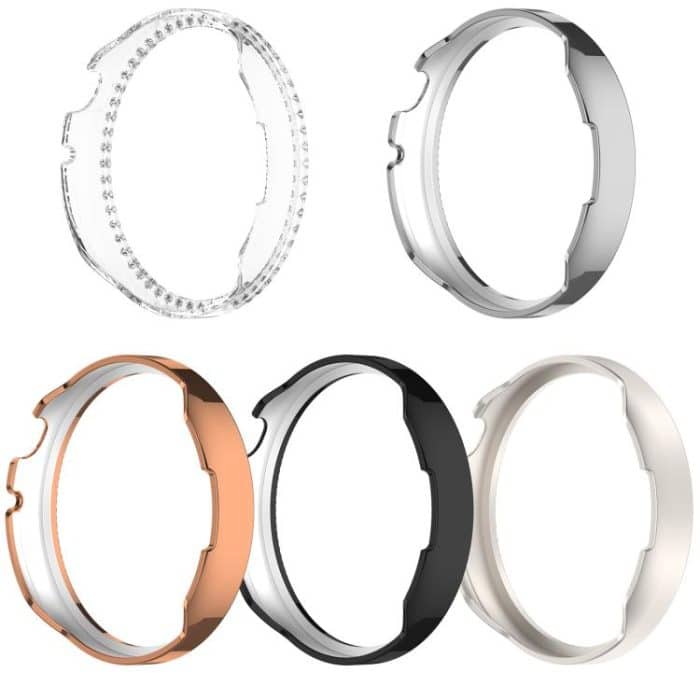 Single Row Diamond Half Coverage Hollow TPU Watch Cover, For Honor Watch Fit Elegant – Bild 5