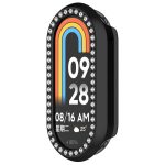 Single Row Diamond Half Coverage Hollow TPU Watch Cover, For Xiaomi Smart Band 10 / 10 NFC – Bild 5