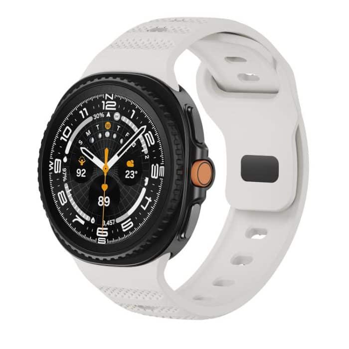 Dots Texture Black Buckle Silicone Watch Band, For Samsung Galaxy Watch8 / Watch8 Classic – Bild 1