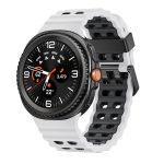 Ocean Style Quick Release Buckle Two Color Silicone Watch Band, For Samsung Galaxy Watch8 / Watch8 Classic